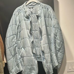 Oversize free people bomber